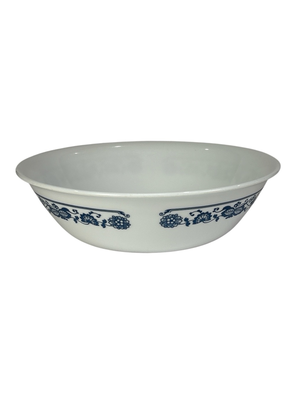Vintage Corning Corelle Old Town Blue Onion 8.5" Round Vegetable Bowl Made USA - Picture 5 of 7